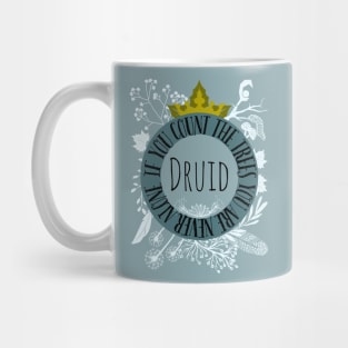 Hello my name is... Druid! Mug